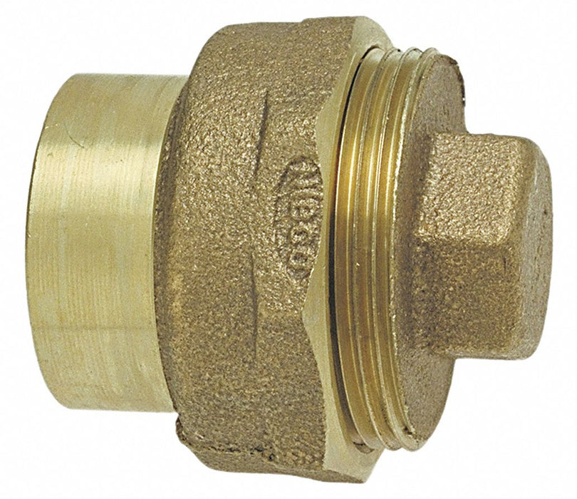 CleanoutPlug Bronze FTG2in Plug2in
