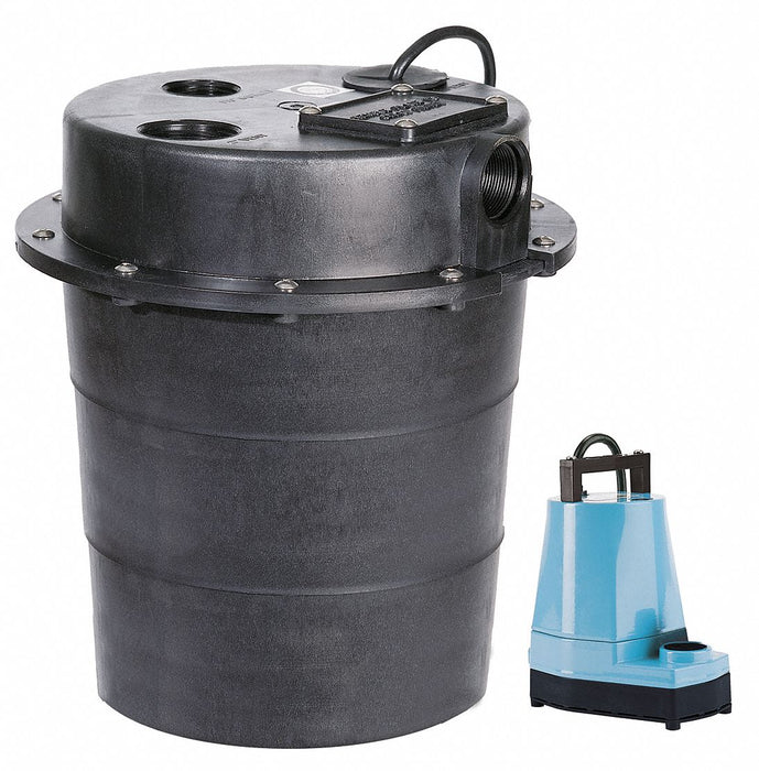 SinkDrainPumpSystem 10ft 1/6hp 115VAC