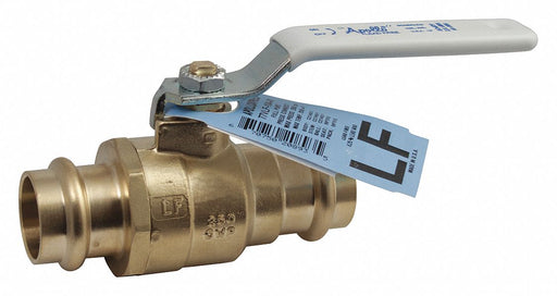 Manual 2-Way Ball Valve Press Brass