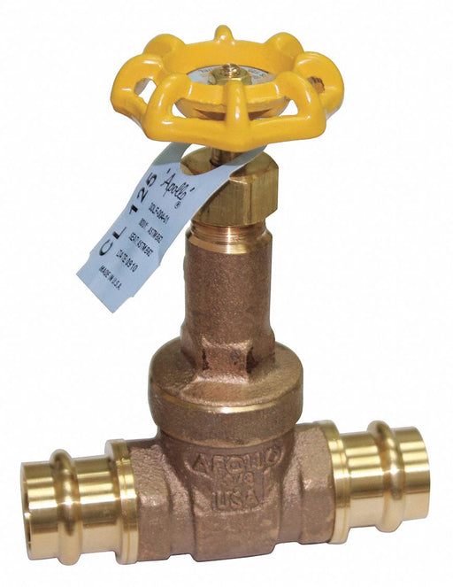 Gate Valve 1 1/2 Bronze Press