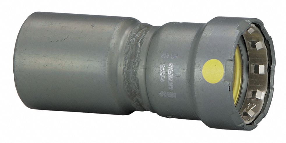 Strt Steel FTG 1 in Press-fit 3/4 in