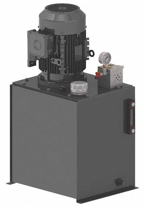 HPU 1 St 15 gal 5 HP 5 gpm 208-230/460V