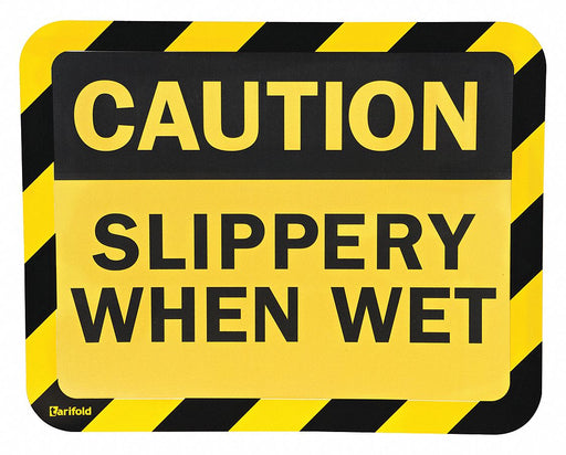 Sign Holder 9 3/4 in x 12 1/8 in PVC PK2
