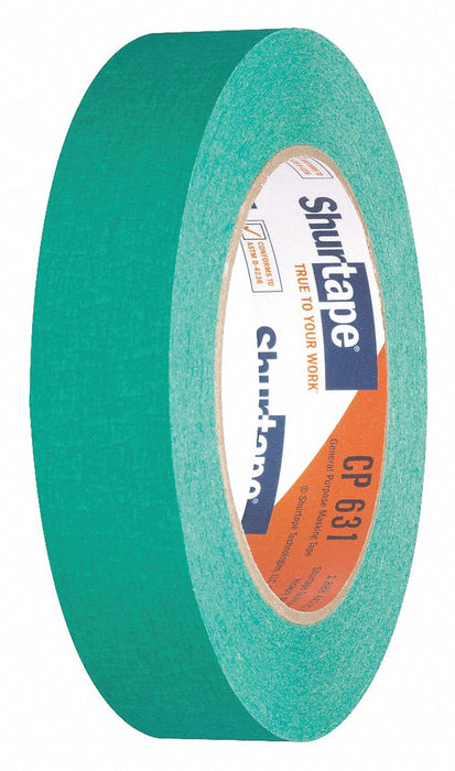 Masking Tape 15/16 W 60 yd L Green PK36