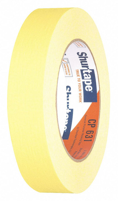 Masking Tape 15/16 W 60yd L Yellow PK36