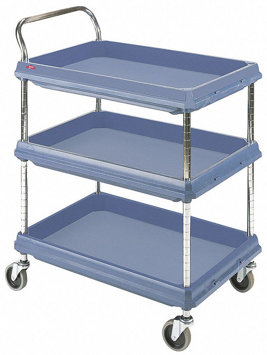 Utility Cart 400 lb Blue 27 in W