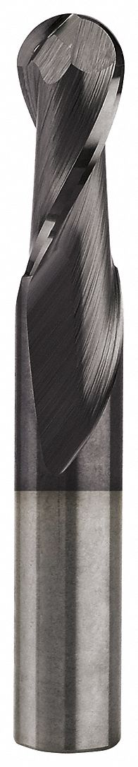 Ball End Mill 17/64 Dia Carbide