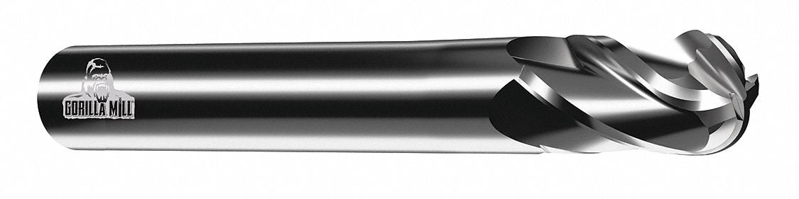 Ball End Mill Single End 1 Carbide
