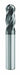 Ball End Mill 33/64 Dia Carbide