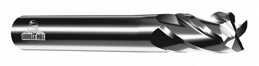 Sq. End Mill Single End Carb 3/8 