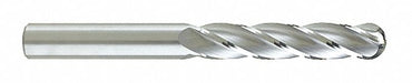 Ball End Mill 3/8 Dia Carbide