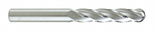 Ball End Mill 3/8 Dia Carbide