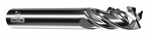 Sq. End Mill Single End Carb 3/8 