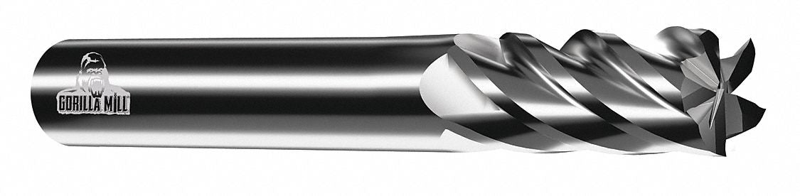 Sq. End Mill Single End Carb 1/4 