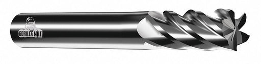 Sq. End Mill Single End Carb 3/8 
