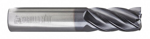 CR End Mill 0.030 CR 1/4 Dia 1/2 Cut