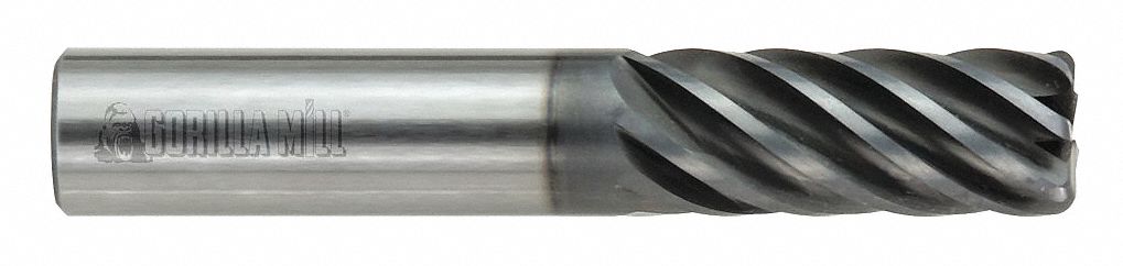 End Mill 1/2 Dia 1 Cut Carbide
