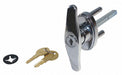 T-Handle Zinc Plated 4 in Shaft