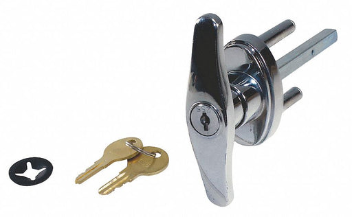 T-Handle Zinc Plated 4 in Shaft