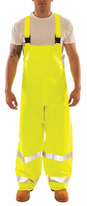 K7316 Arc Flash Rain Overall Cat 2 Ylw/Grn 2XL