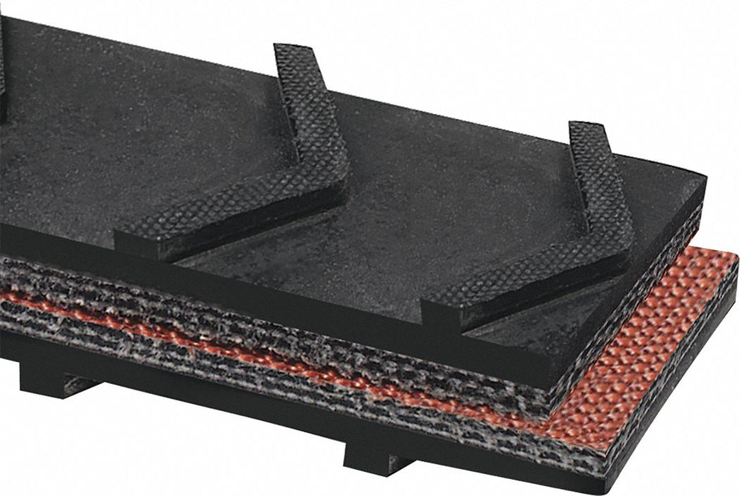 Conveyor Belt 3Ply 330 Ntrle Blk 18InW