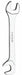 OpnEnd Wrnc Strt 5-33/64 Steel