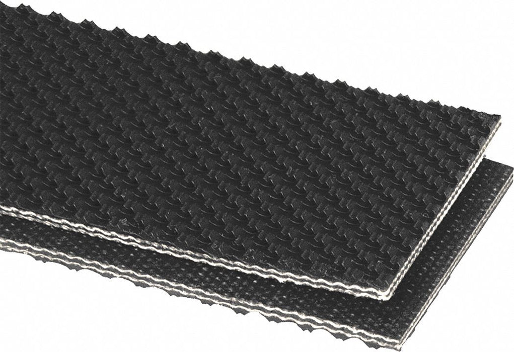 Conveyor Belt 2Ply 100 PVC Blk 12InW