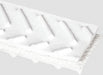 Conveyor Belt Intrwvn 120 PVC Wht 16InW