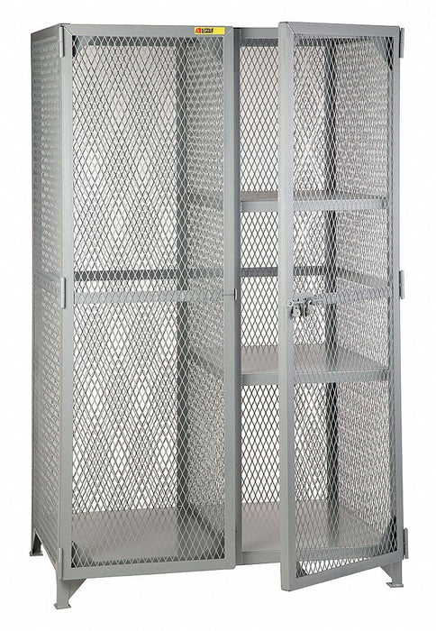 StrgLckr 78 x61 x27 Gray 2Shlv