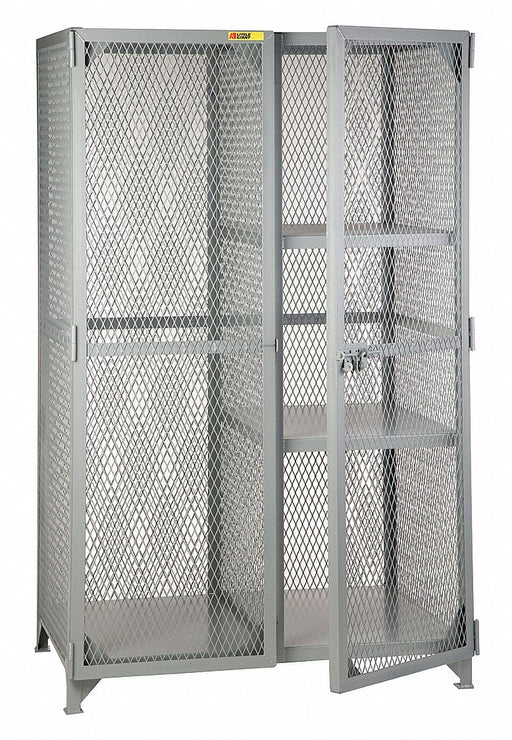 StrgLckr 78 x61 x27 Gray 2Shlv