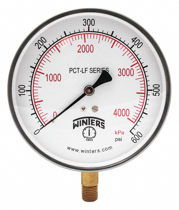 Gauge Pressure 4-1/2in. 0 to 600 psi