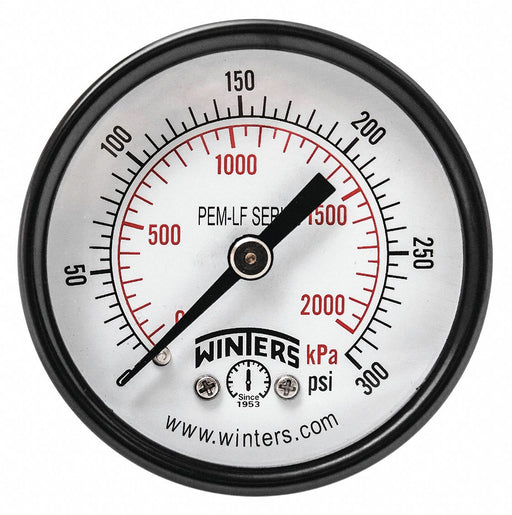 J1387 Gauge Pressure 2in. 0 to 300 psi