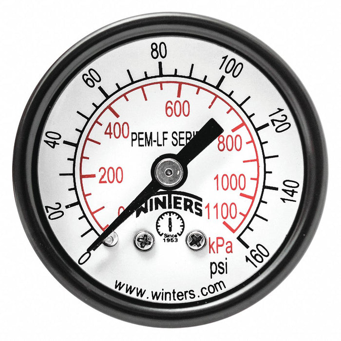 Gauge Pressure 1-1/2in. 0 to 160 psi