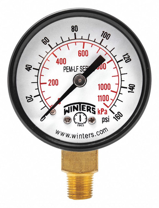J1378 Gauge Pressure 2in. 0 to 160 psi
