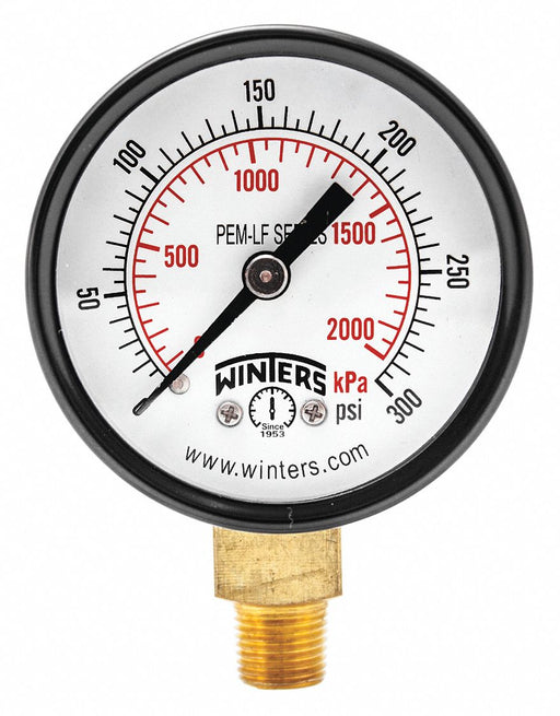 J1378 Gauge Pressure 2in. 0 to 300 psi