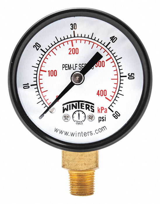 J1378 Gauge Pressure 2in. 0 to 60 psi