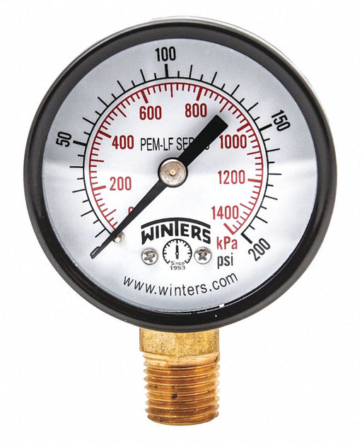 J1379 Gauge Pressure 0 to 200 psi 2 in.