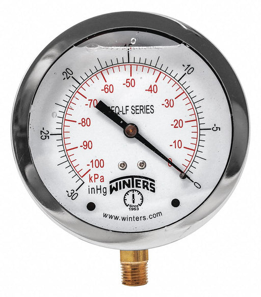 J1383 Gauge Pressure 4in. 30in. Hg Vac to 0