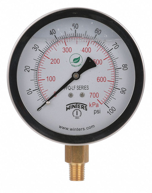J1383 Gauge Pressure 4in. 0 to 100 psi