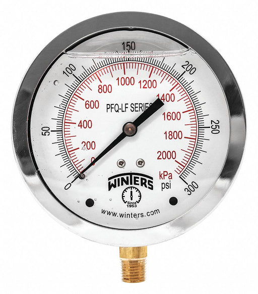 J1383 Gauge Pressure 4in. 0 to 300 psi