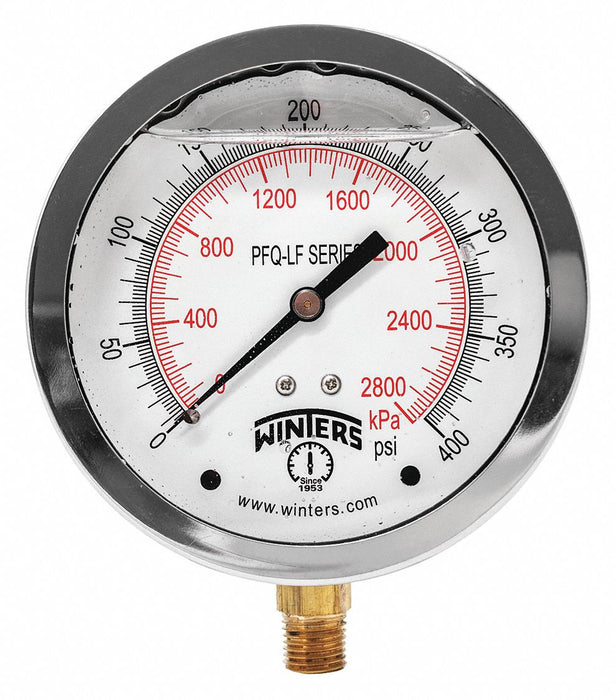 J1383 Gauge Pressure 4in. 0 to 400 psi