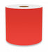 ContinuousLabelStock Orange Gloss 4inW