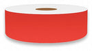 ContinuousLabelStock Orange Gloss 1inW