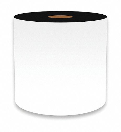 ContinuousLabelStock White Gloss 4inW