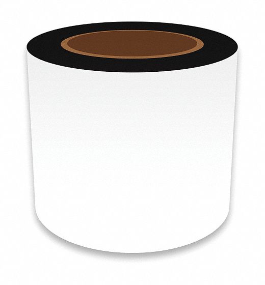 ContinuousLabelStock White Gloss 4inW