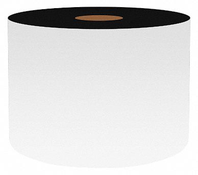 ContinuousLabelStock White Gloss 3inW