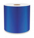 J1687 ContinuousLabelStock Blue Gloss 4inW
