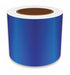 J2298 ContinuousLabelStock Blue Gloss 4inW