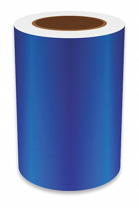 J2304 ContinuousLabelStock Blue Gloss 7inW