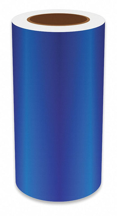 J2308 ContinuousLabelStock Blue Gloss 9inW